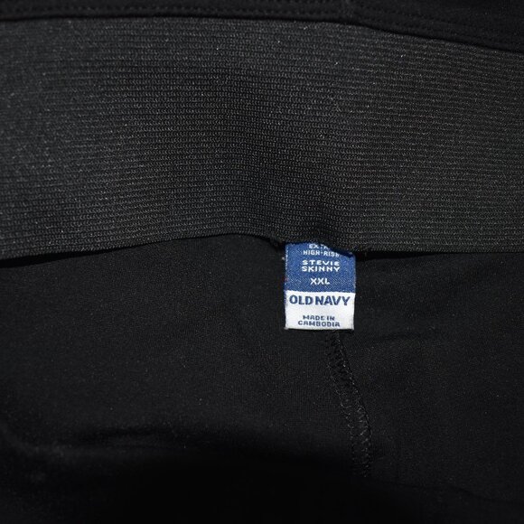 2 pairs Extra High Waisted Stevvie Skinny Pants - Old Navy - Sz XXL (18/20) - Picture 2 of 3